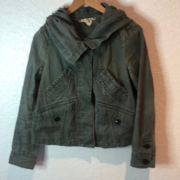 Anthropologie Jackets & Blazers - anthropology Hei Hei military jacket xS hooded